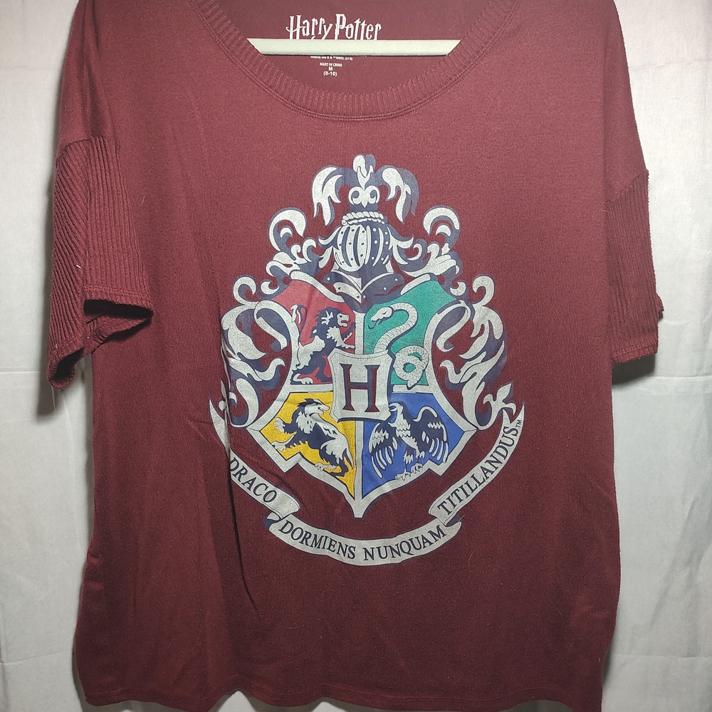 Harry Potter Burgundy Shirt